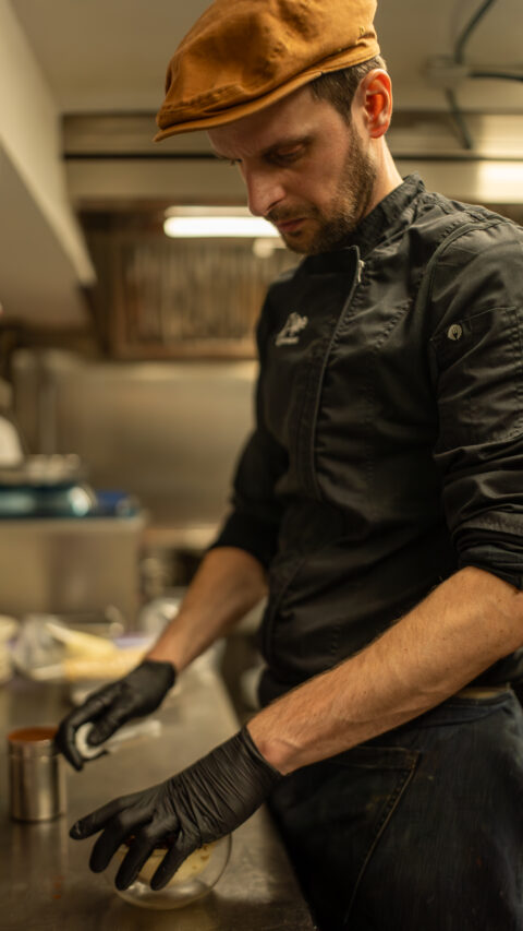 The Al Panino team at work in the kitchen