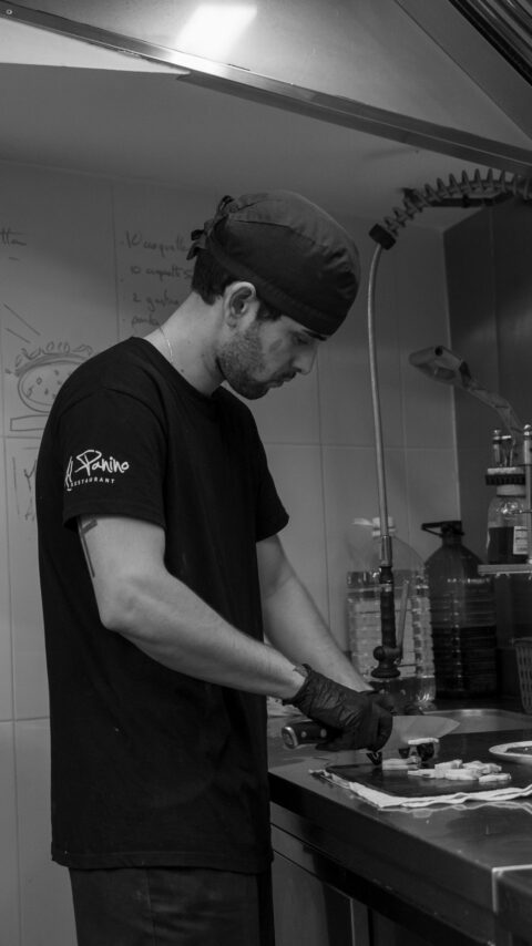 The Al Panino team at work in the kitchen